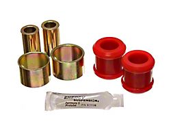 Front Track Arm Bushings; Red (07-11 Jeep Wrangler JK)