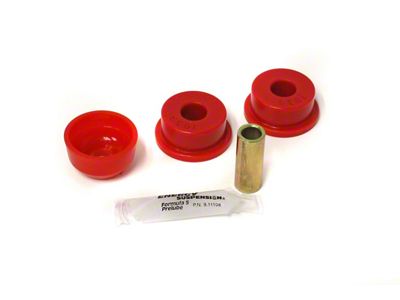 Front Track Arm Bushings; Red (84-01 Jeep Cherokee XJ)