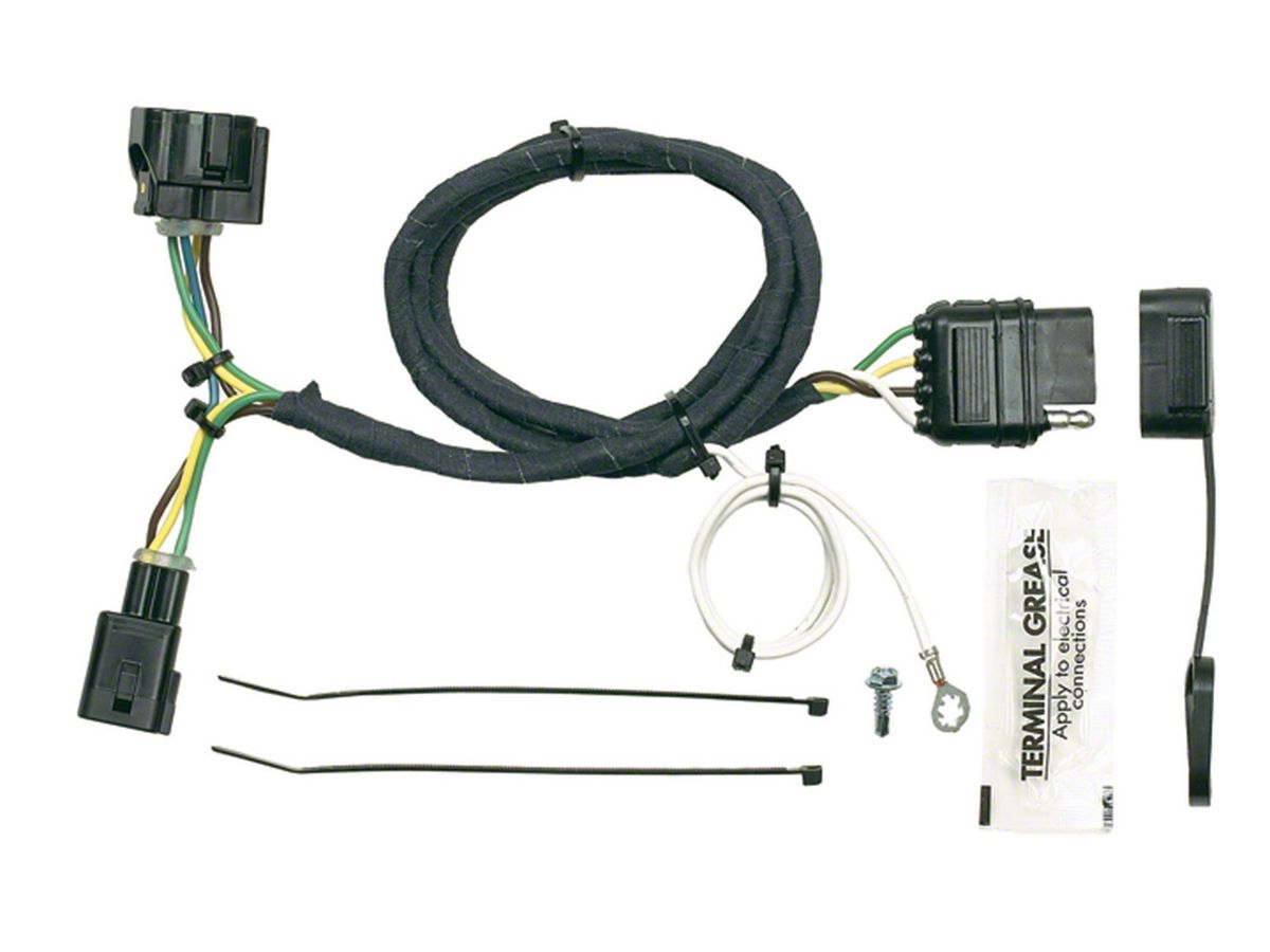 Jeep Wrangler Plug-In Simple Vehicle to Trailer Wiring Harness (98-04 Jeep  Wrangler TJ)