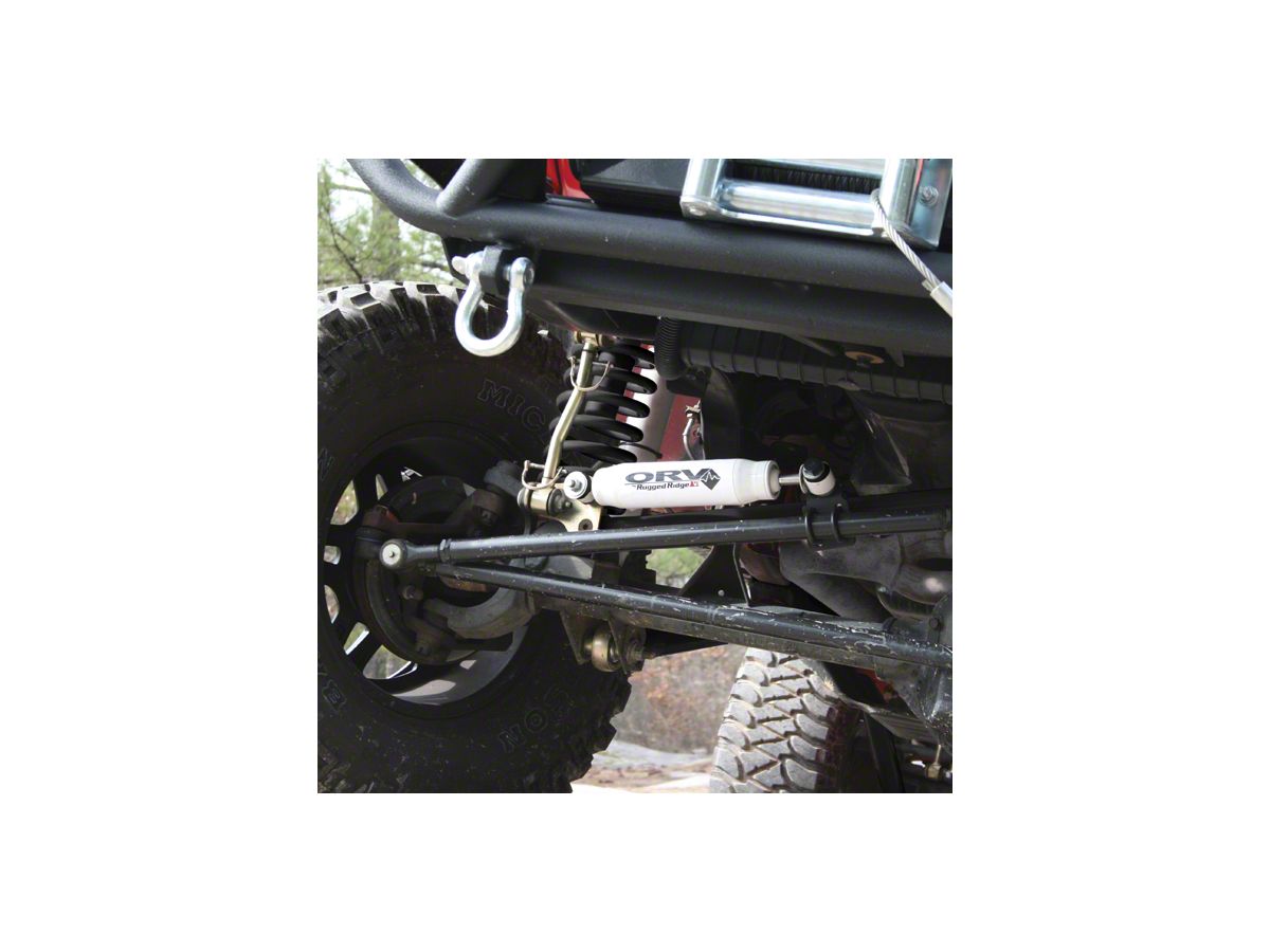 Rugged Ridge Jeep Wrangler ORV Steering Stabilizer  (87-06 Jeep  Wrangler YJ & TJ)