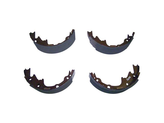 Brake Shoe and Lining Set; 9-Inch x 2-1/2-Inch (00-06 Jeep Wrangler TJ)