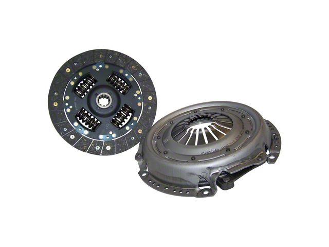 Clutch Pressure Plate and Disc Set; 10-Spline (00-06 4.0L Jeep Wrangler TJ)