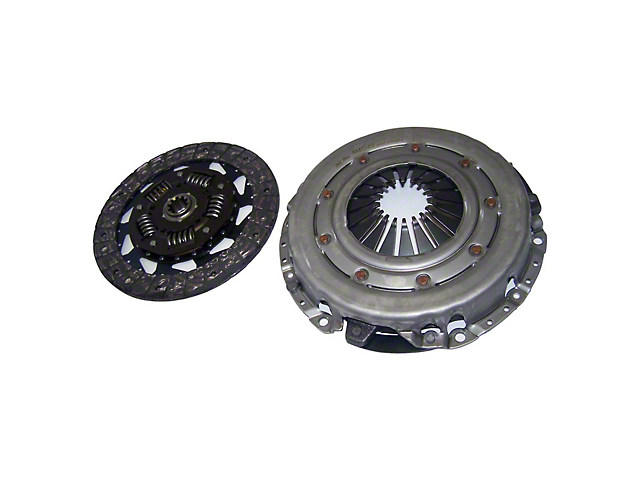 Clutch Pressure Plate and Disc Set; 10-Spline (07-11 3.8L Jeep Wrangler JK)