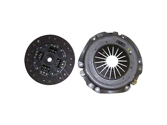 Clutch Pressure Plate and Disc Set; 14-Spline (97-02 2.5L Jeep Wrangler TJ)