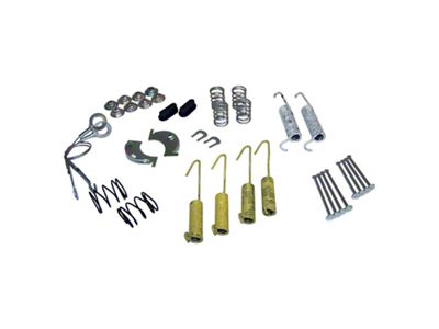 Drum Brake Hardware Kit for 10-Inch x 1-3/4-Inch Drums (84-89 Jeep Cherokee XJ)