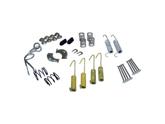 Drum Brake Hardware Kit for 10-Inch x 1-3/4-Inch Drums (84-89 Jeep Cherokee XJ)