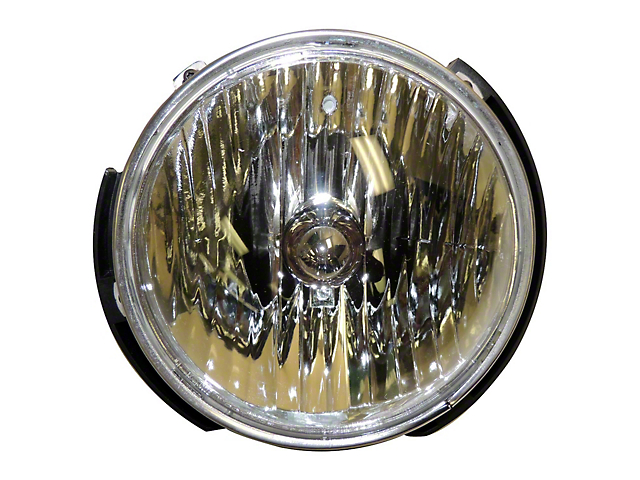 Halogen Headlamp; Driver Side (07-18 Jeep Wrangler JK)
