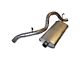 Muffler and Tailpipe (97-02 2.5L Jeep Wrangler TJ)