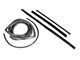 Door Weatherstrip Kit for Hard Tops with Fixed Vent Windows; Passenger Side (87-95 Jeep Wrangler YJ)