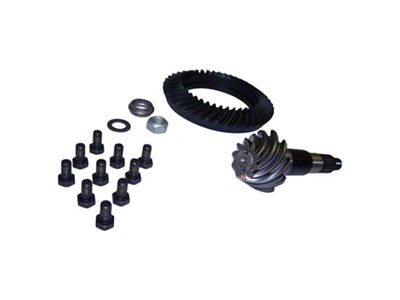 Dana 44 Rear Axle Ring and Pinion Gear Kit; 4.10 Gear Ratio (07-18 Jeep Wrangler JK)