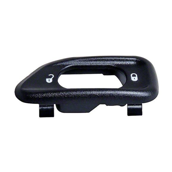 Jeep Wrangler Door Lock Switch Bezel; Driver Side (1118 Jeep Wrangler JK)