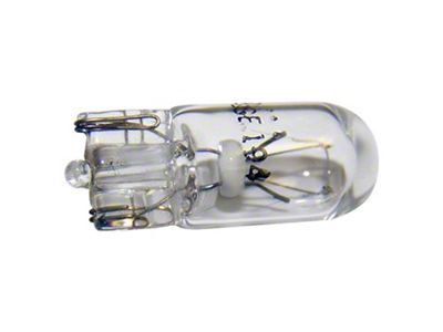 Front Side Marker Light Bulb; 194 (87-18 Jeep Wrangler YJ, TJ & JK)
