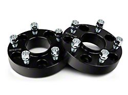 Mammoth 1.25-Inch Billet Wheel Spacers; Black (18-26 Jeep Wrangler JL)