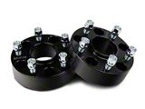 Mammoth 1.75-Inch Billet Wheel Spacers; Black (18-26 Jeep Wrangler JL)