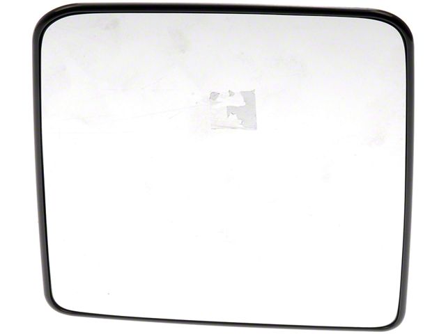Manual Non-Heated Side Mirror Glass; Driver Side (11-18 Jeep Wrangler JK)