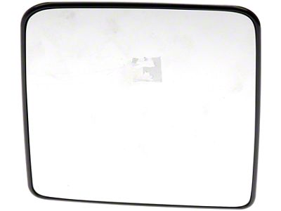 Manual Non-Heated Side Mirror Glass; Driver Side (11-18 Jeep Wrangler JK)