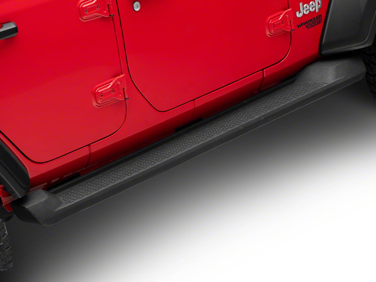 Jeep Wrangler OEM Replica Running Boards (18-23 Jeep Wrangler JL 4-Door,  Excluding 4xe) - Free Shipping