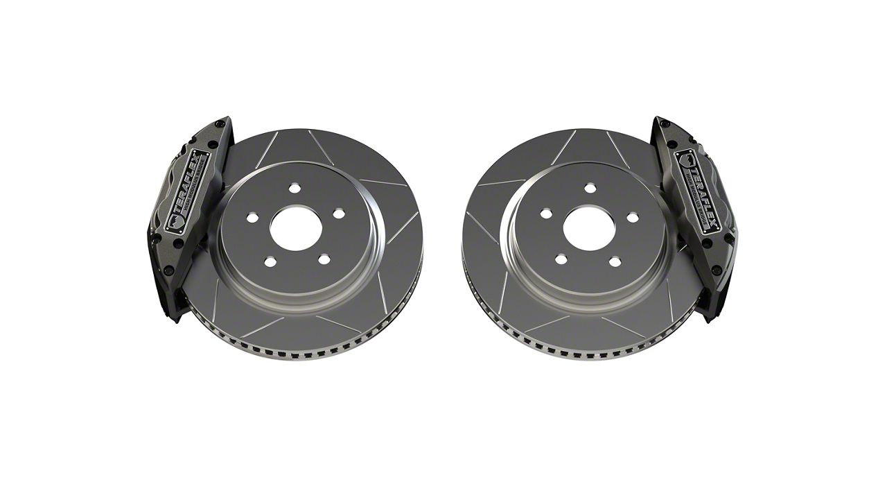 Teraflex Jeep Wrangler Delta Front Big Brake Kit; 5x5 Bolt Pattern