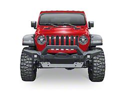 RIVAL 4x4 Full-Width Aluminum Front Bumper with Skid Plate and Winch Mount (18-23 Jeep Wrangler JL)