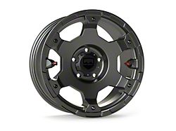 Teraflex Nomad Off-Road Deluxe Titanium Gray Wheel; 17x8.5 (18-23 Jeep Wrangler JL)