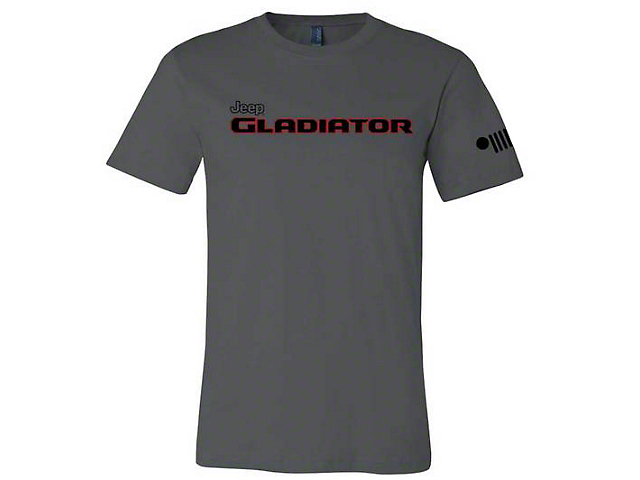 Men's Jeep Gladiator T-Shirt; Slate
