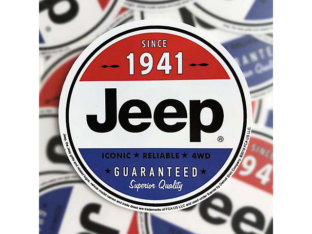 Jeep Superior Quality Sticker