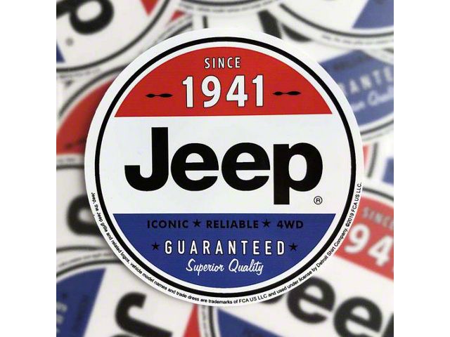 Jeep Superior Quality Sticker