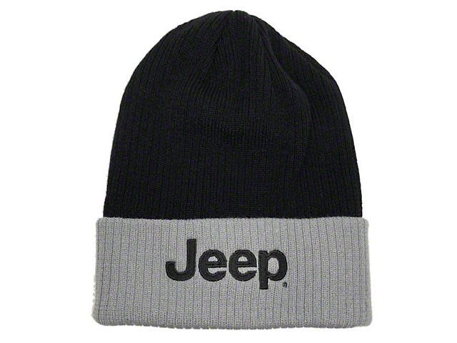 Jeep Flip Knit; Gray/Black