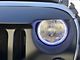 Delta Lights 7-Inch Quad-Bar HALO LED Headlights; Chrome Housing; Clear Lens (18-24 Jeep Wrangler JL)
