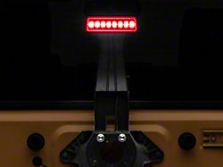 Raxiom Axial Series Hyper Flash LED Third Brake Light; Red (07-18 Jeep Wrangler JK)