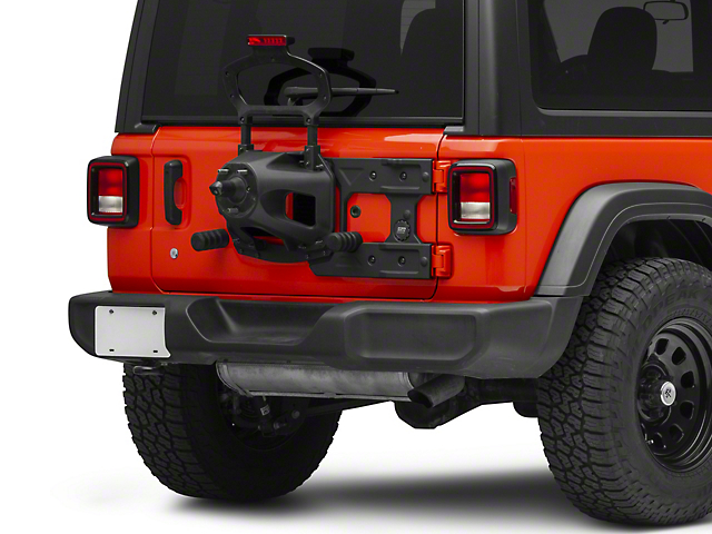 MP Concepts Tailgate Reinforcement and Oversize Spare Tire Carrier Mounting Bracket Kit (18-23 Jeep Wrangler JL)
