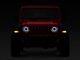 7-Inch LED Headlights with Full Halo; Silver Housing; Clear Lens (18-24 Jeep Wrangler JL)