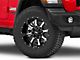 Moto Metal MO970 Gloss Black Machined Wheel; 18x10 (18-24 Jeep Wrangler JL)