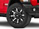 Moto Metal MO970 Gloss Black Machined Wheel; 20x12 (18-24 Jeep Wrangler JL)