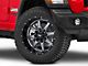 Moto Metal MO970 Gloss Gray with Gloss Black Lip Wheel; 20x10 (18-24 Jeep Wrangler JL)