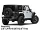 XD Monster II Satin Black Wheel; 20x10 (07-18 Jeep Wrangler JK)