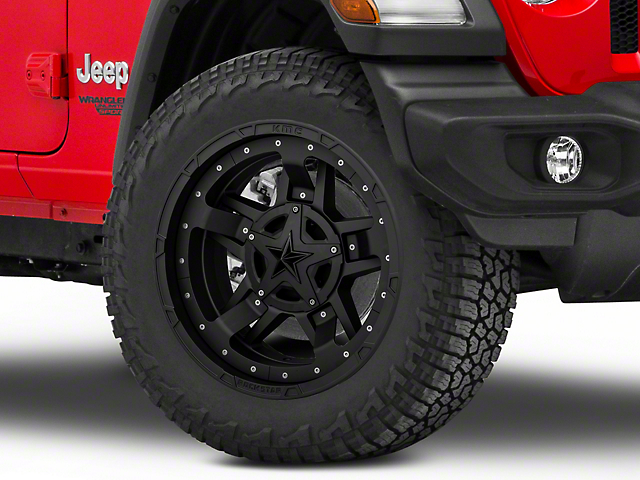 XD Rockstar III Matte Black Wheel; 20x10 (18-23 Jeep Wrangler JL)
