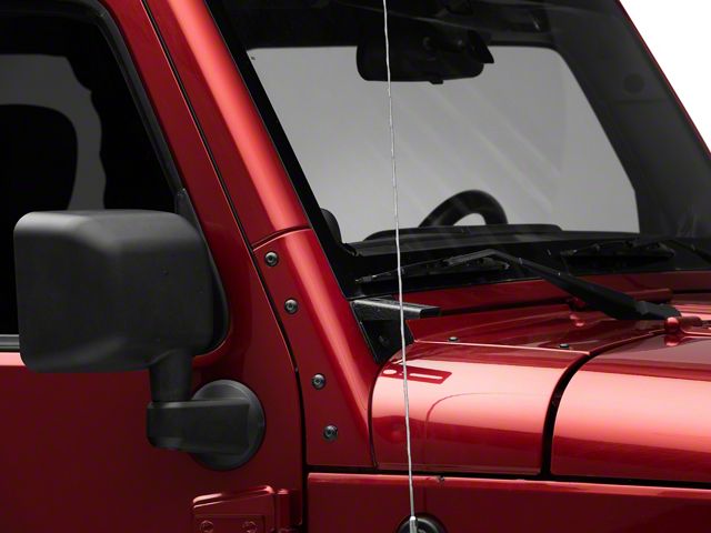 Cube Light Post Mounting Brackets (07-18 Jeep Wrangler JK)