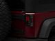 LED Grid Tail Lights; Black Housing; Transparent Lens (07-18 Jeep Wrangler JK)