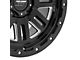 Pro Comp Wheels 61 Series Cognos Satin Black Milled Wheel; 18x9 (18-24 Jeep Wrangler JL)