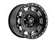 Pro Comp Wheels Hammer Satin Black Milled Wheel; 17x9 (18-24 Jeep Wrangler JL)