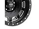 Pro Comp Wheels Hammer Satin Black Milled Wheel; 17x9 (07-18 Jeep Wrangler JK)
