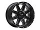 Pro Comp Wheels 63 Series Recon Satin Black Milled Wheel; 17x9 (18-24 Jeep Wrangler JL)