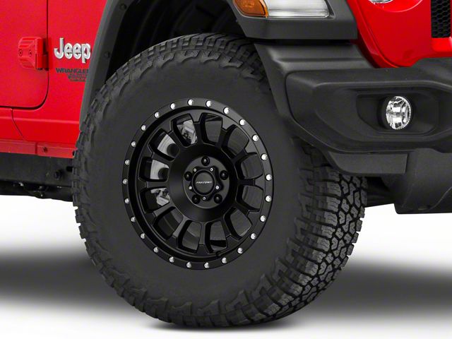 Pro Comp Wheels Rockwell Satin Black Wheel; 17x8.5 (18-24 Jeep Wrangler JL)