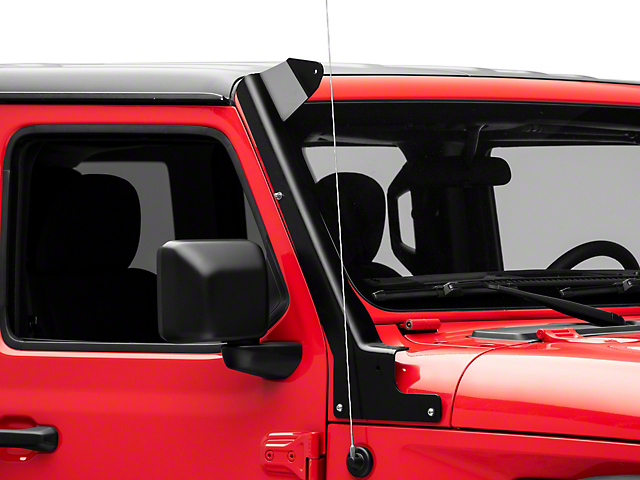 50-Inch Straight LED Light Bar A-Pillar Mounting Brackets (18-23 Jeep Wrangler JL, Excluding 4xe)