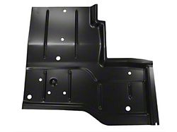 Replacement Factory Style Floor Pan Patch Section; Rear Driver Side (87-95 Jeep Wrangler YJ)