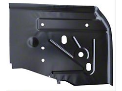 Replacement Rear Floor Pan Patch Section; Driver Side (97-06 Jeep Wrangler TJ)