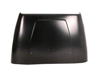 Replacement Hood; Unpainted (87-95 Jeep Wrangler YJ)