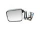 Replacement Manual Full Door Mirror; Driver Side (87-93 Jeep Wrangler YJ)