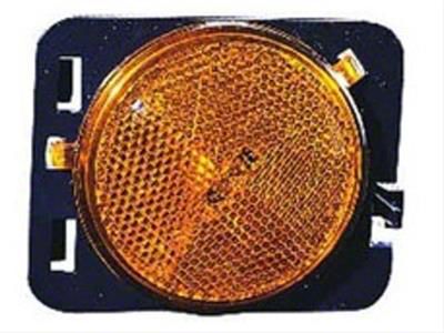 OE Certified Replacement Side Marker Light; Amber; Passenger Side (07-18 Jeep Wrangler JK)